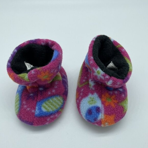 Acorn Slippers Fleece Size‎ 0-6 Months Warm - Picture 1 of 5